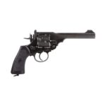 Webley MKVI 6 Inch CO2 Pellet Air Revolver Caliber .177 (4.5mm)- Battlefield Finish