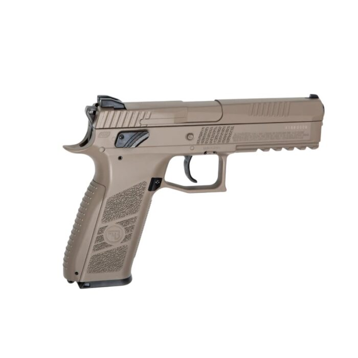 ASG CZ P-09 Co2 BB and Pellet .177Cal, 4.5mm Tan Air Pistol - Image 4